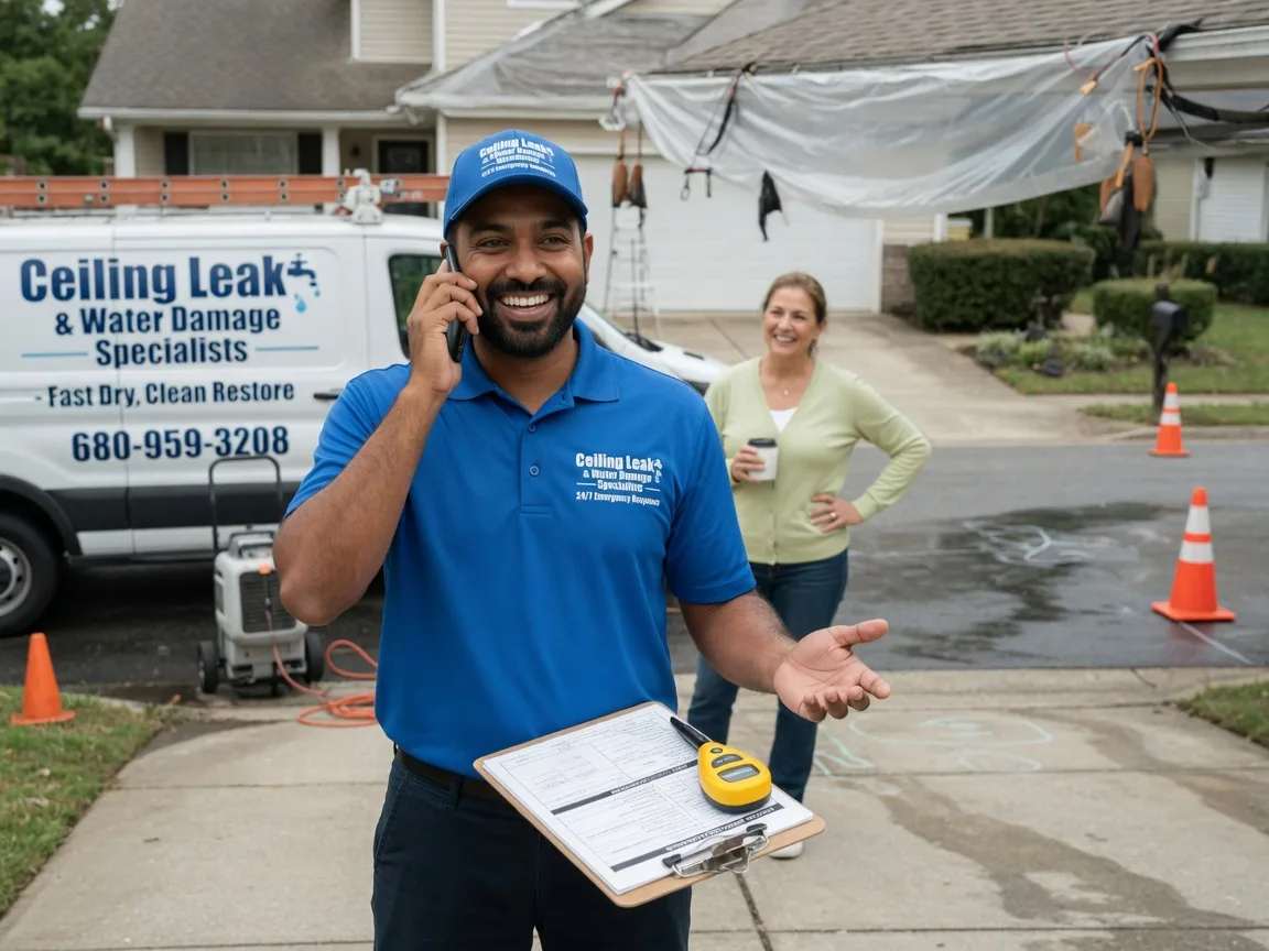 Ceiling Leak Cleanup Duquesne, PA FAQs